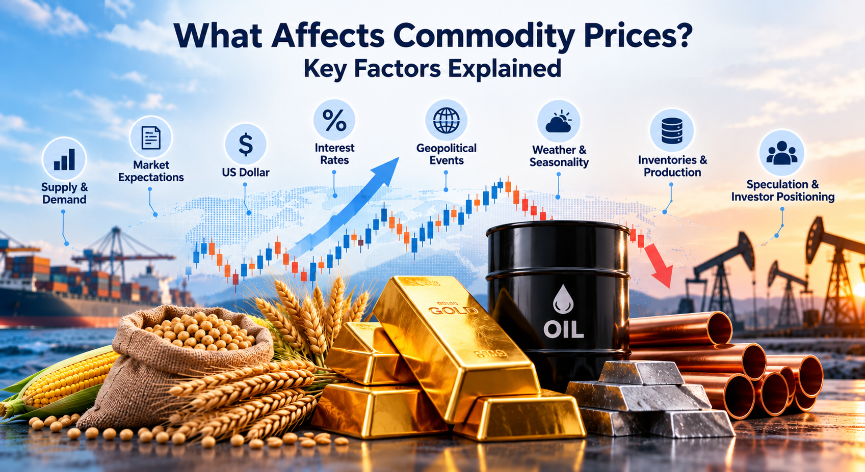 What Affects Commodity Prices? 8 Key Factors Explained
